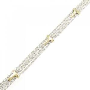 TIFFANY Gold Charm Bracelet